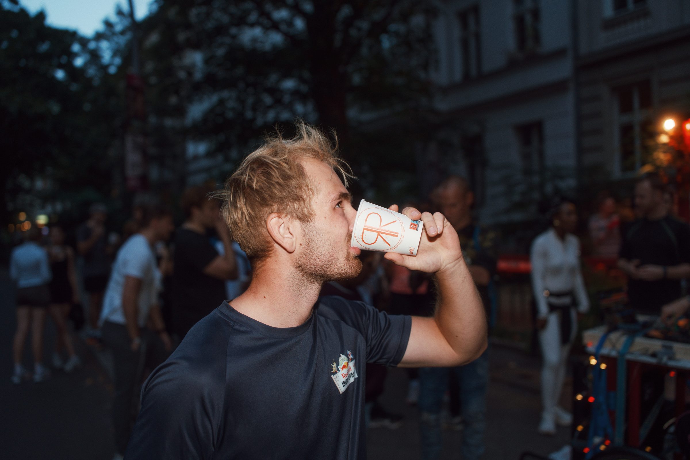 Berlin Night Run: Trinkpause