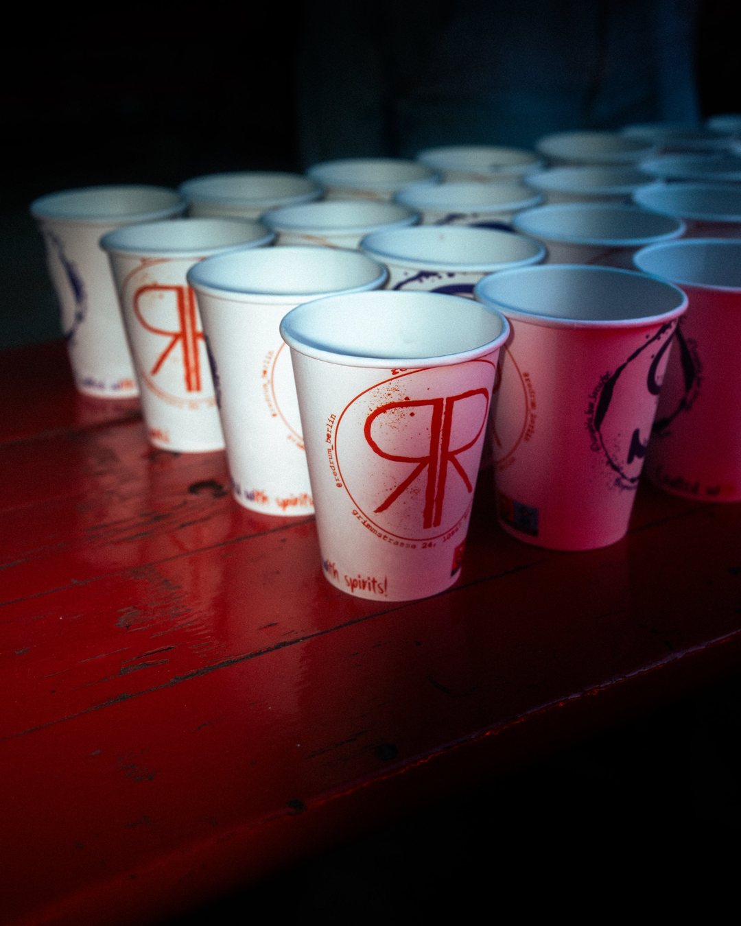 Berlin Night Run: Becher für die Verpflegung